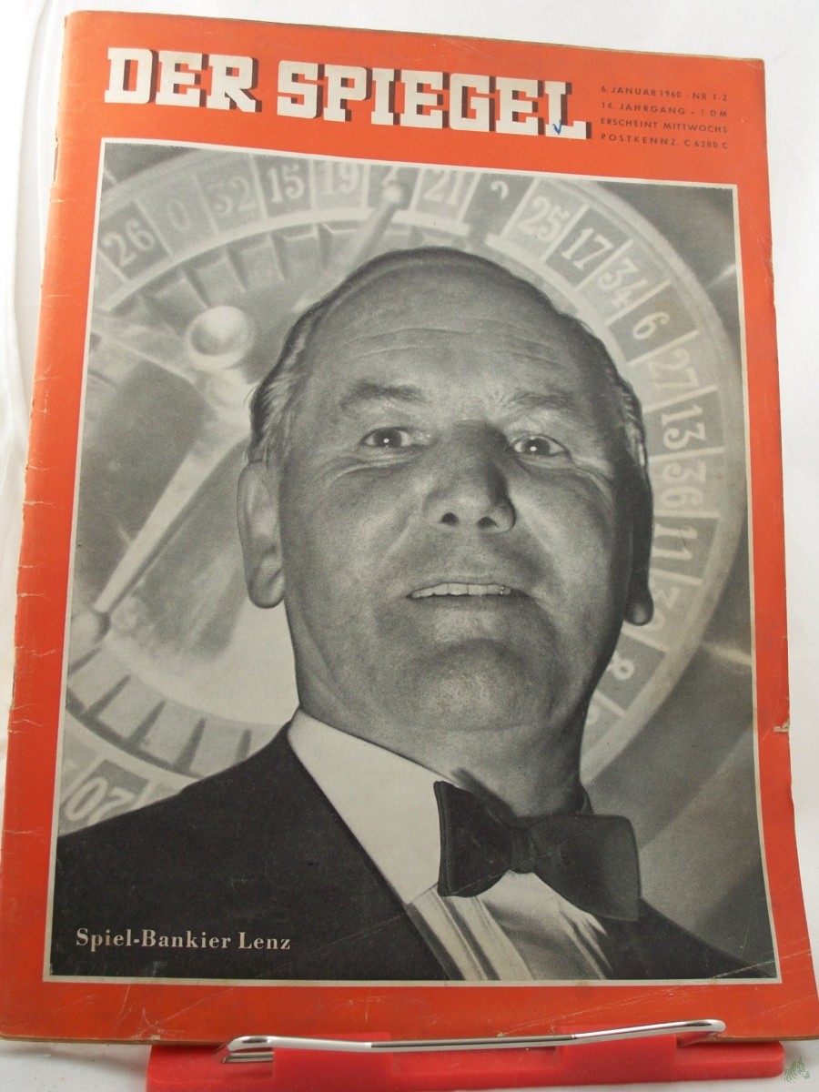 Product image 1 of the product “1/2/1960, Spiel-Bankier Lenz ”