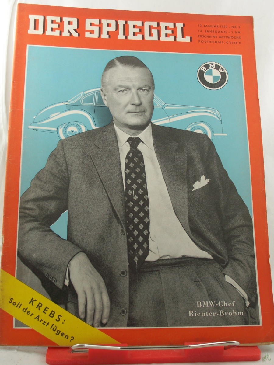 Product image 1 of the product “3/1960, BMW-Chef Richter-Brohm ”
