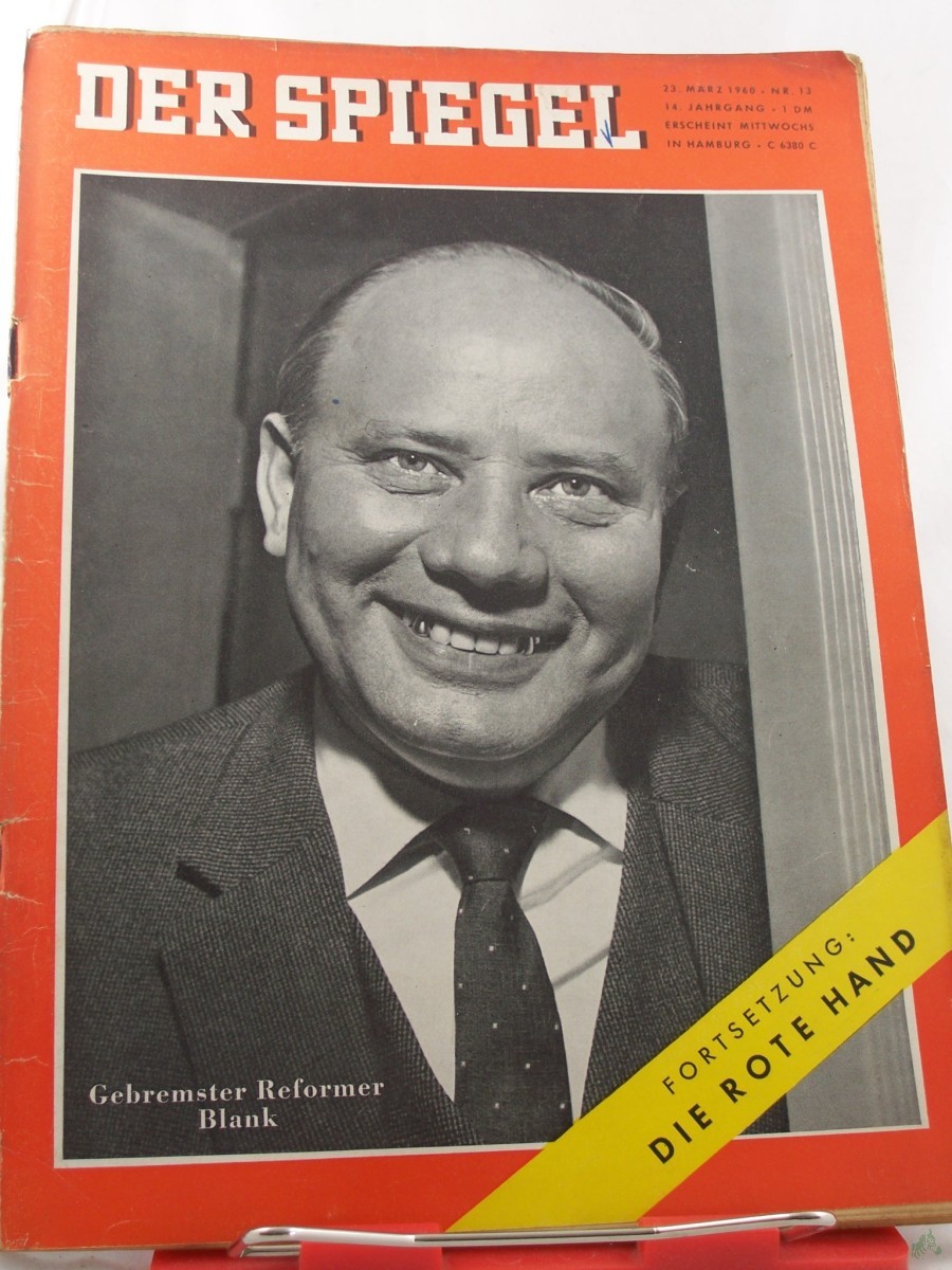 Artikelbild 1 des Artikels “13/1960, Gebremster Reformer Blank “