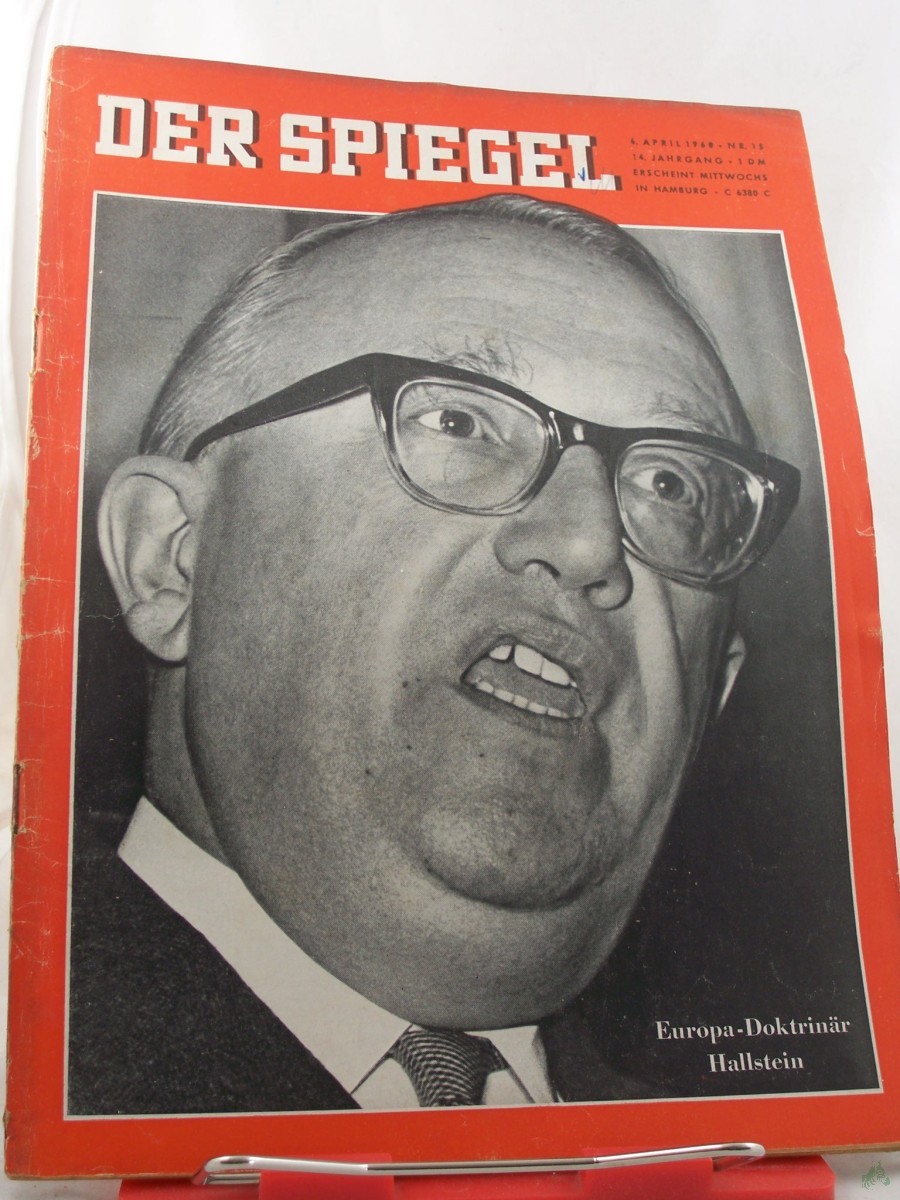 Artikelbild 1 des Artikels “15/1960, Europa-Doktrinär Hallstein “