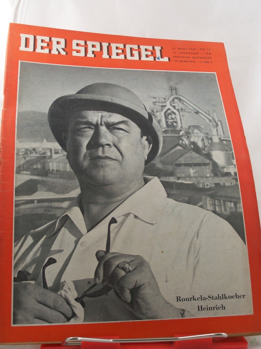 Artikelbild 1 des Artikels “14/1960, Rourkela-Stahlkocher Heinrich “