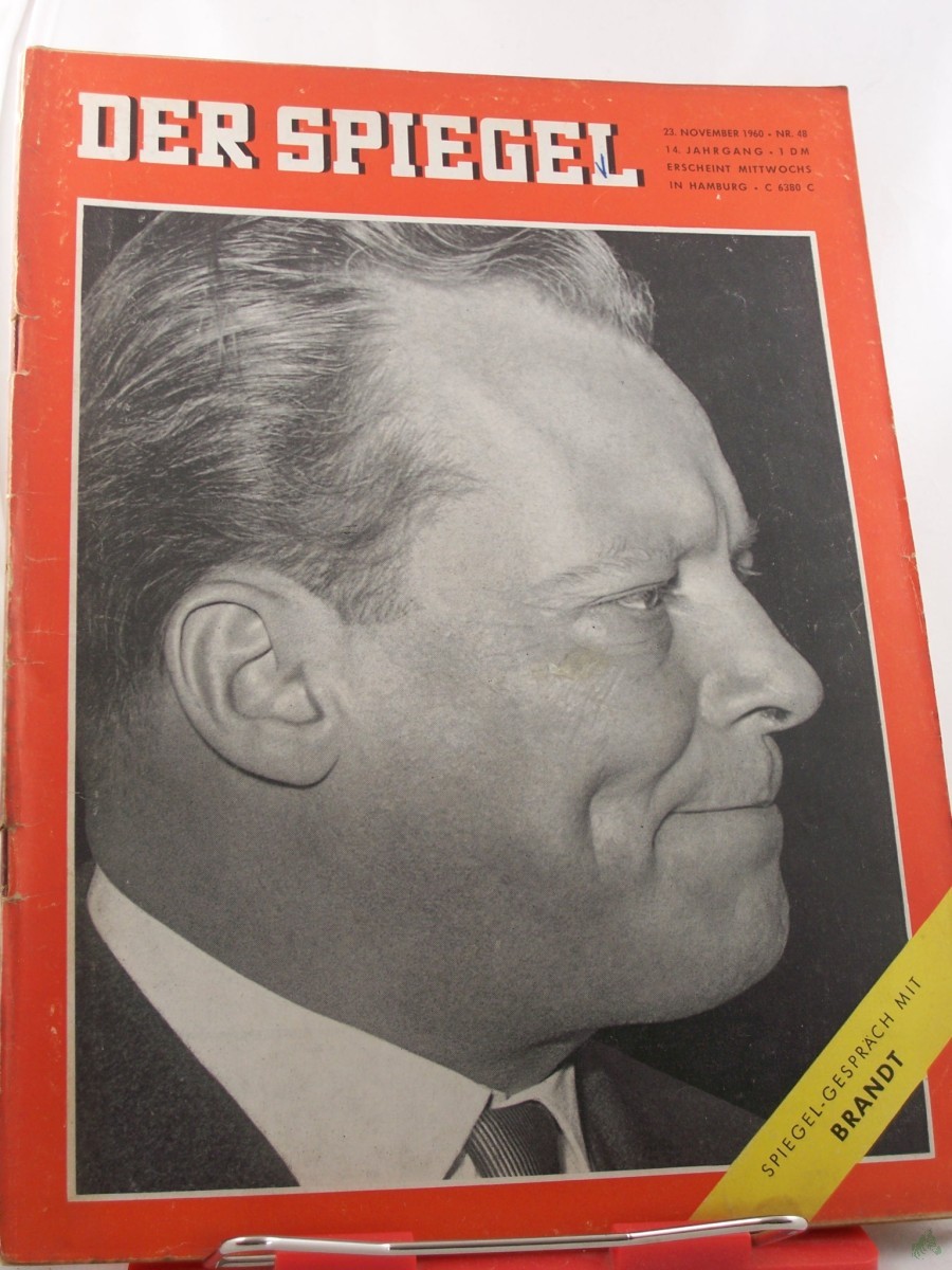 Product image 1 of the product “48/1960, SPIEGEL-GESPRÄCH MIT BRANDT ”