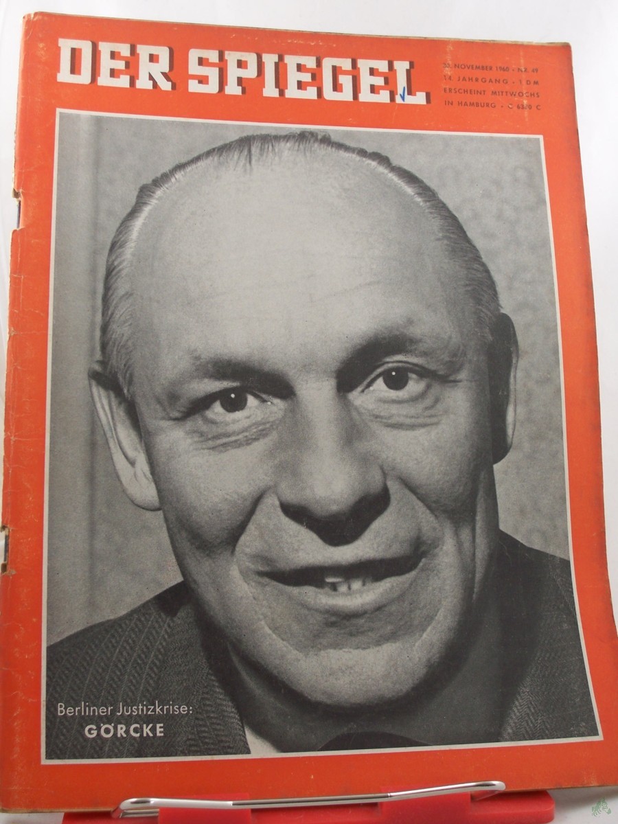 Product image 1 of the product “49/1960, Berliner Justizkrise: GÖRCKE ”