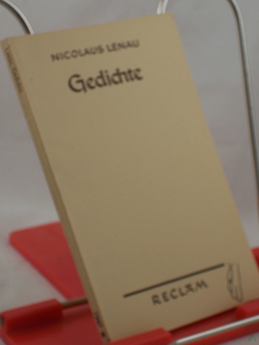 Product image 1 of the product “Gedichte / Nicolaus Lenau. Ausw. u. Vorw. v. Johannes Wenzel ”