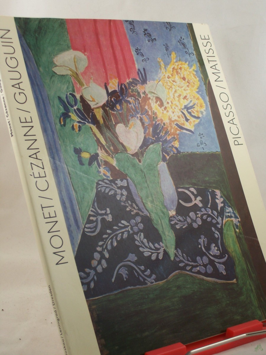 Product image 1 of the product “Monet, Cezanne, Gauguin, Picasso, Matisse u. a. : Ausstellung zum 20. Jahrestag d. Wiedereröffnung d. Sempergalerie ; Meisterwerke aus d. Puschkin-Museum Moskau u. aus d. Ermitage Leningrad ; 18. Sept. bis 31. Okt. 1976, Albertinum / Staatl ”