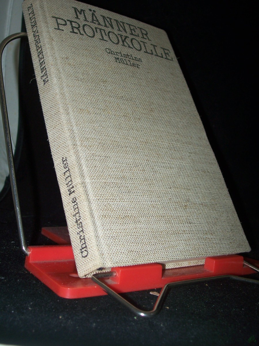Product image 1 of the product “Männer-Protokolle / Christine Müller ”