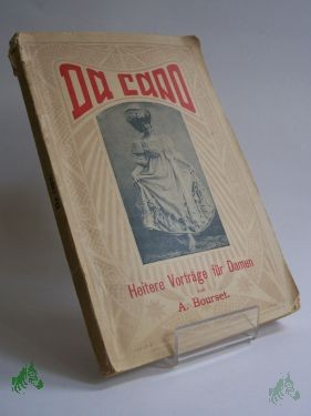 Artikelbild 1 des Artikels “Da capo, Heitere Vorträge für Damen, eine Sammlung scherzhafter Deklamationsgedichte “