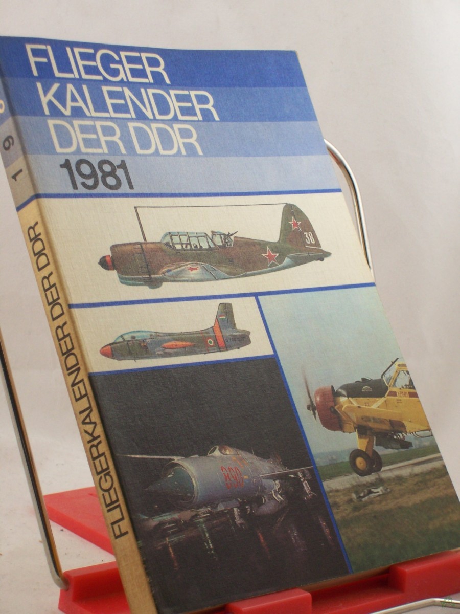 Product image 1 of the product “Flieger Kalender der DDR 1981 ”