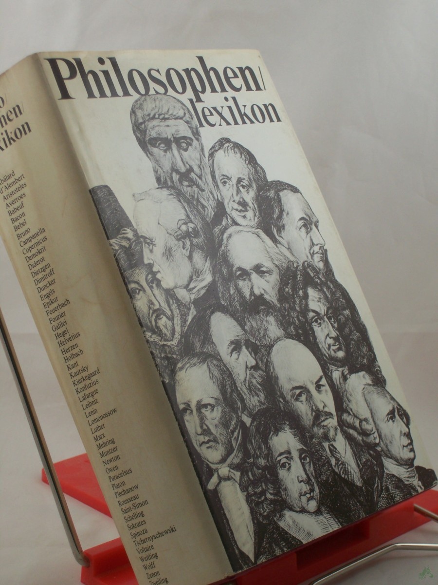 Product image 1 of the product “Philosophenlexikon / von e. Autorenkollektiv. Hrsg von Erhard Lange u. Dietrich Alexander ”