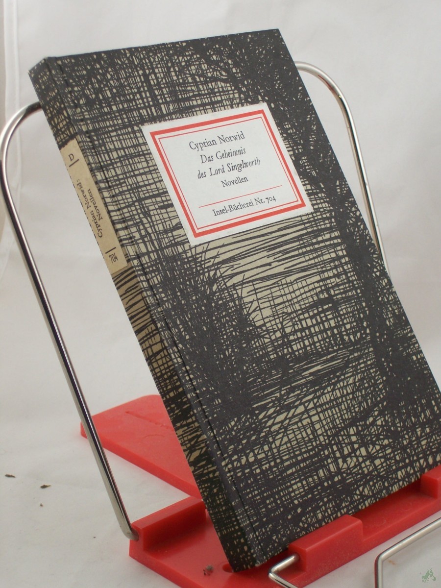 Product image 1 of the product “Das Geheimnis des Lord Singelworth : Novellen / Cyprian Norwid. Hrsg. u. aus d. Poln. übertr. von Henryk Bereska ”