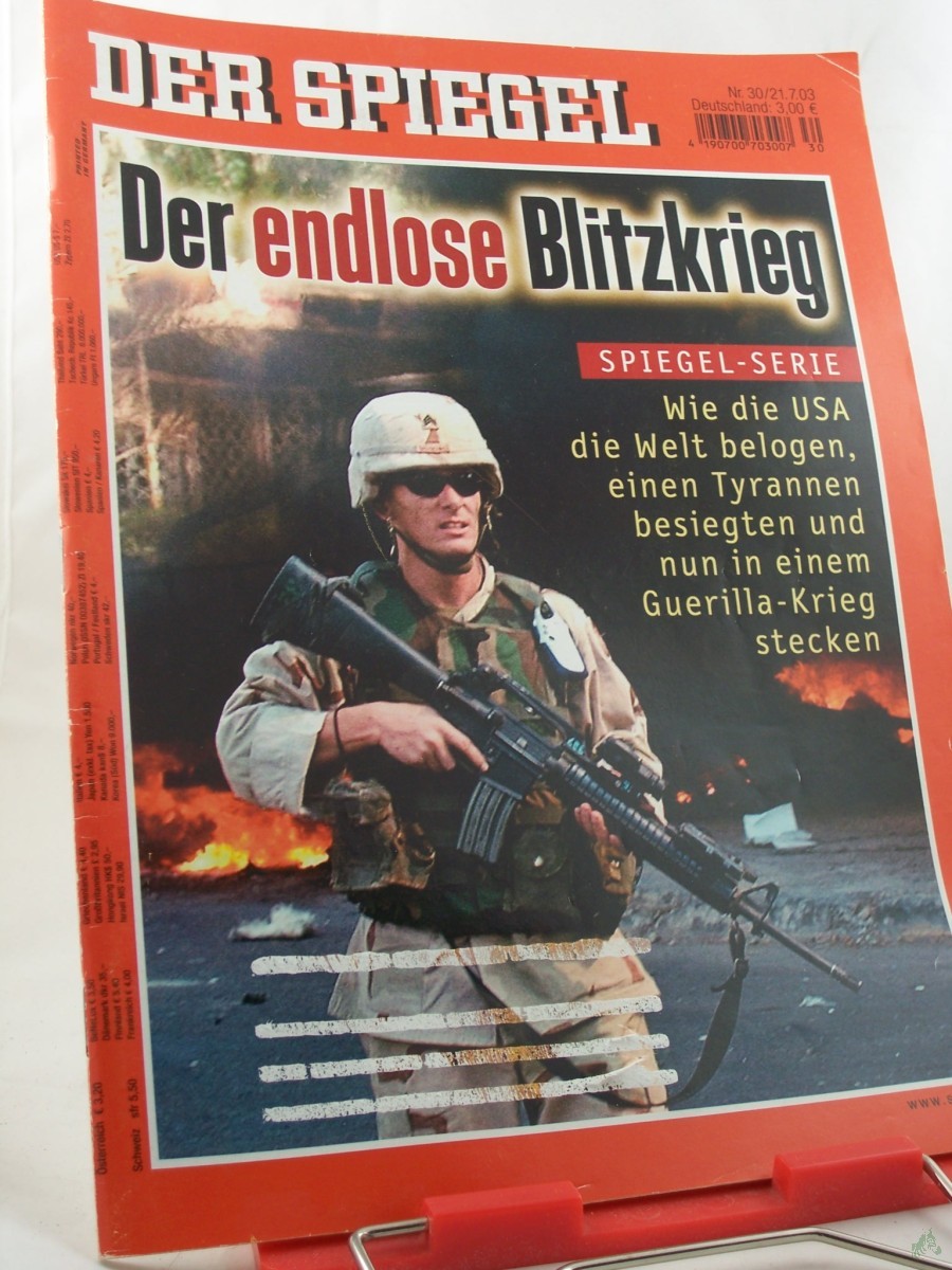 Artikelbild 1 des Artikels “30/2003, Der endlose Blitzkrieg “