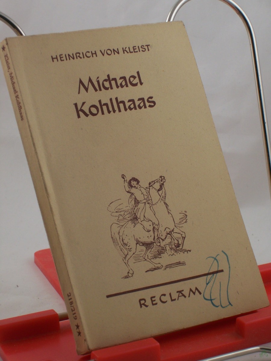 Artikelbild 1 des Artikels “Michael Kohlhaas : (Aus e. alten Chronik) / Heinrich von Kleist “