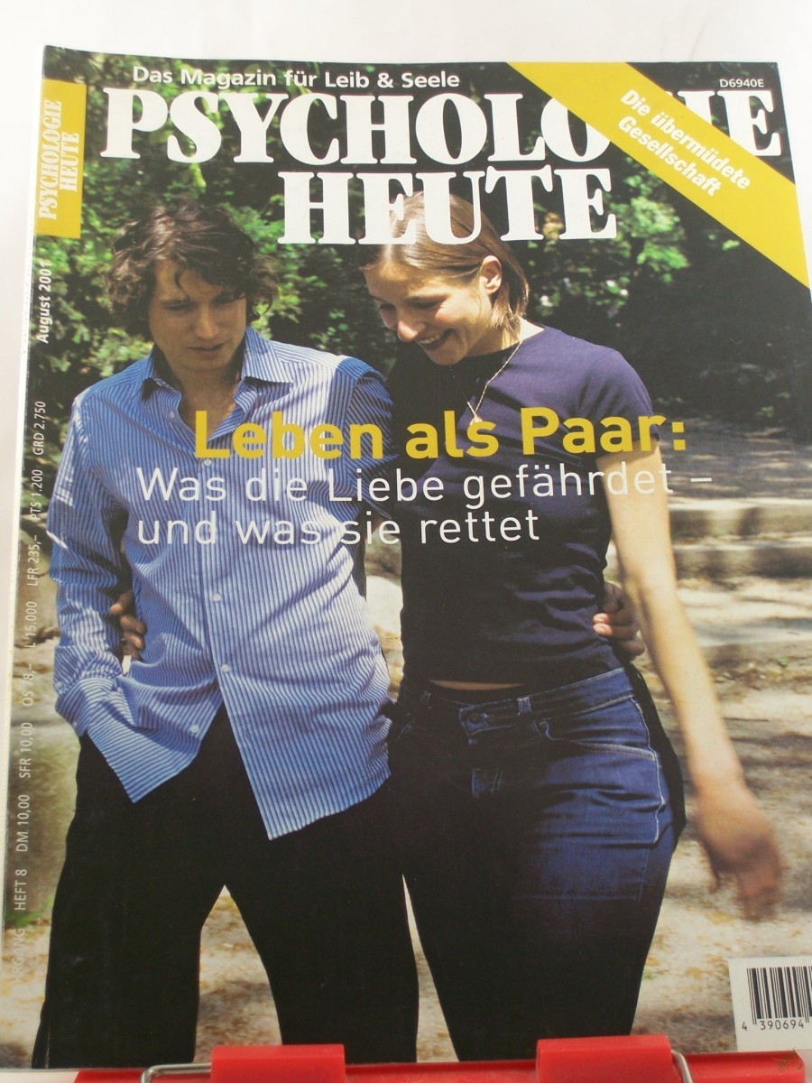 Product image 1 of the product “8/2001, Leben als Paar, was die Liebe gefährdet und was sie rettet ”