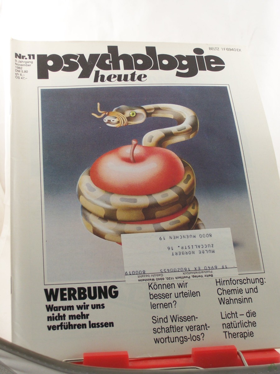 Product image 1 of the product “11/1982, Werbung warum wir uns nicht mehr verführen lassen ”