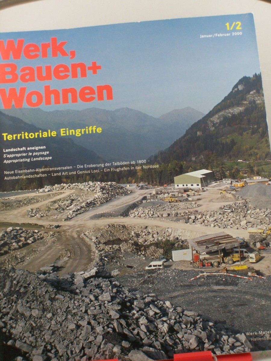 Product image 1 of the product “1/2 2000, Terrioriale Eingriffe ”