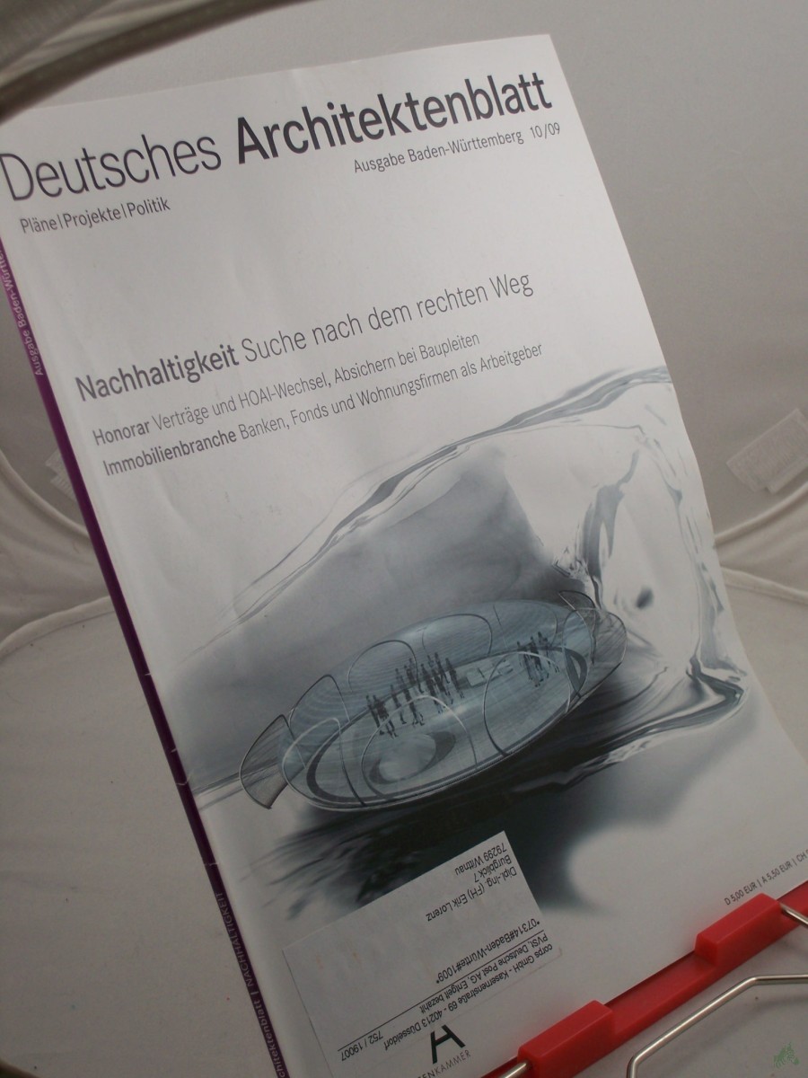 Artikelbild 1 des Artikels “10/2009, Nachhaltigkeit, Suche nach dem rechten Weg “