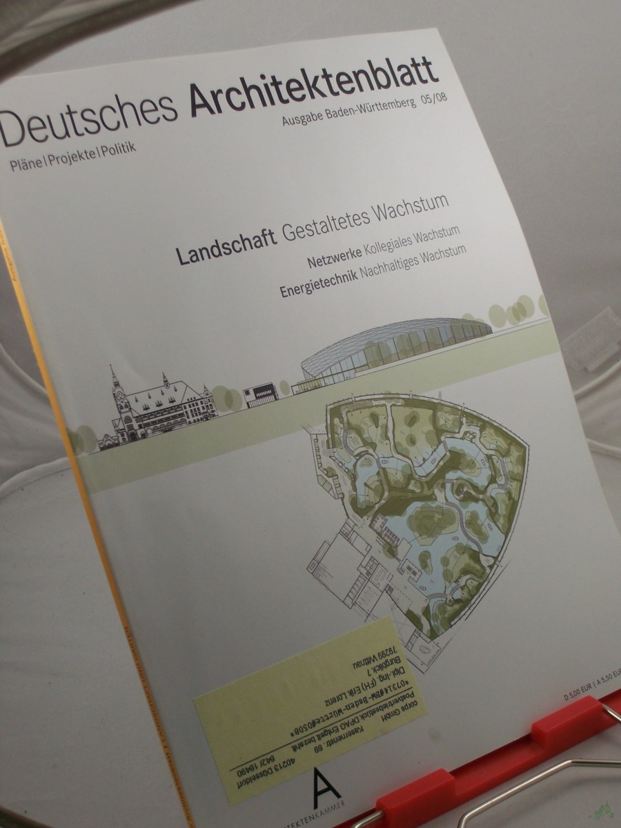Product image 1 of the product “5/2008, Landschaft gestaltetes Wachstum ”