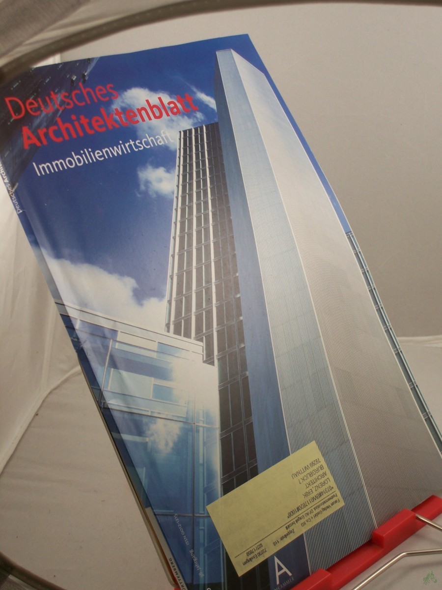 Artikelbild 1 des Artikels “10/2006, Immobilienwirtschaft “