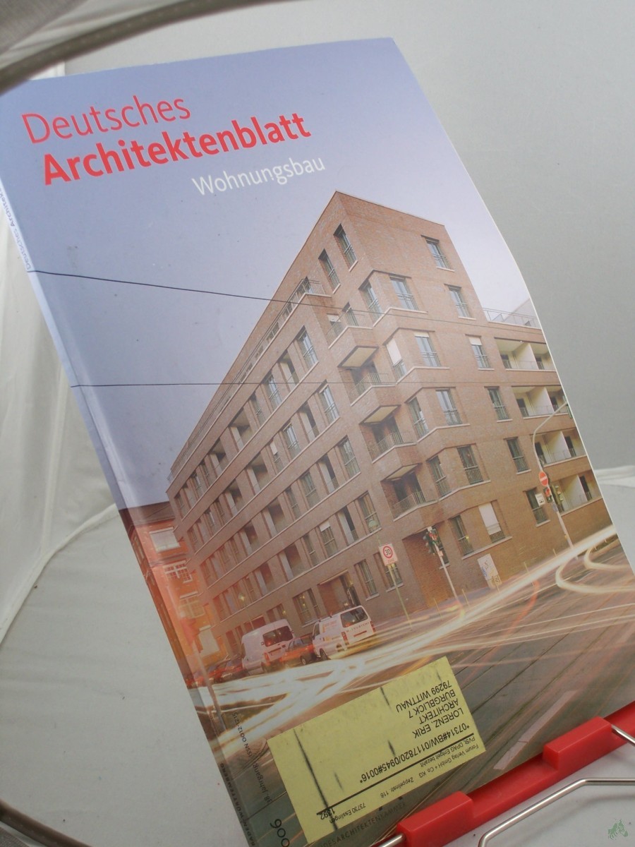 Product image 1 of the product “1/2006, Wohnungsbau ”