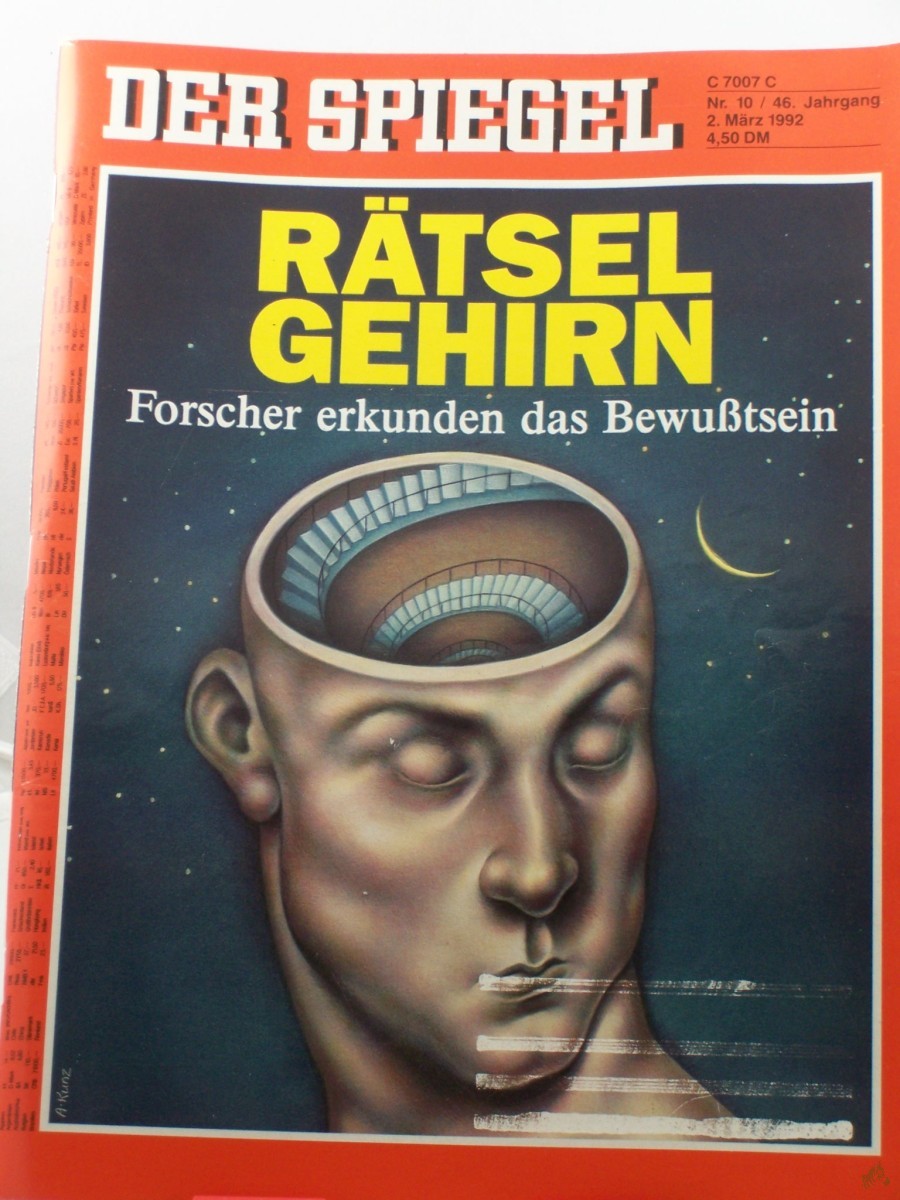 Artikelbild 1 des Artikels “10/1992, 2. März, Rätsel Gehirn, Forscher erkunden das Bewußtsein “