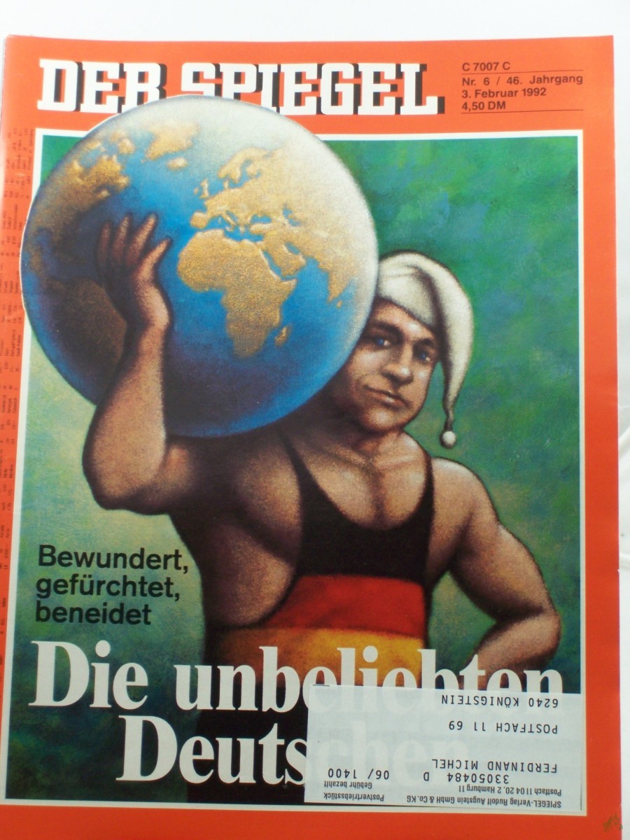 Artikelbild 1 des Artikels “6/1992, 3. Februar, Die unbeliebten Deutschen “