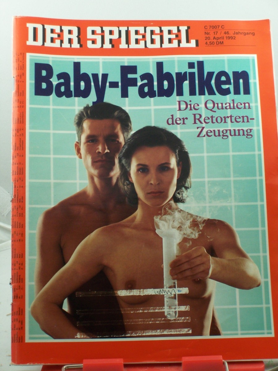 Artikelbild 1 des Artikels “17/1992, 20. April, Baby Fabriken Die Qualen der Retorten Zeugung “