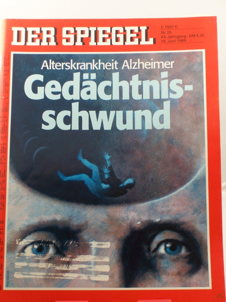 Artikelbild 1 des Artikels “25/1989, 19. Juni, Gedächtnisschwund Alterskrankheit Alzheimer “