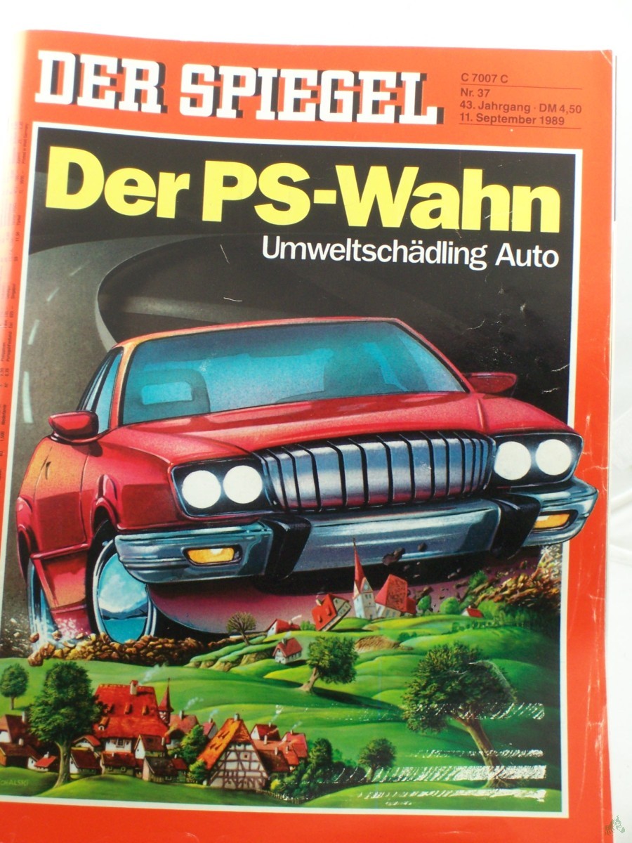 Artikelbild 1 des Artikels “37/1989, Der PS Wahn, Umweltschädling Auto “