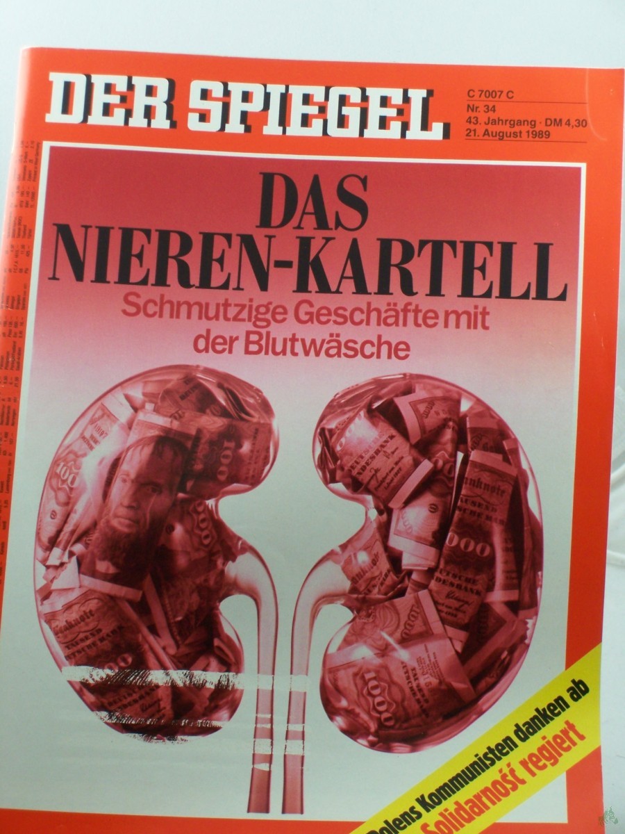 Artikelbild 1 des Artikels “34/1989, 21. August, Das Nieren Kartell “