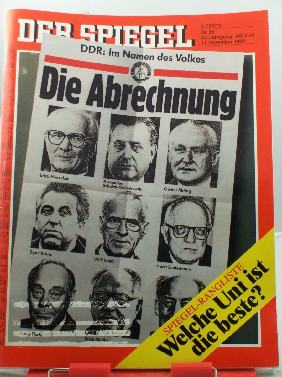 Artikelbild 1 des Artikels “50/1989, 11. Dezember, Die Abrechnung “