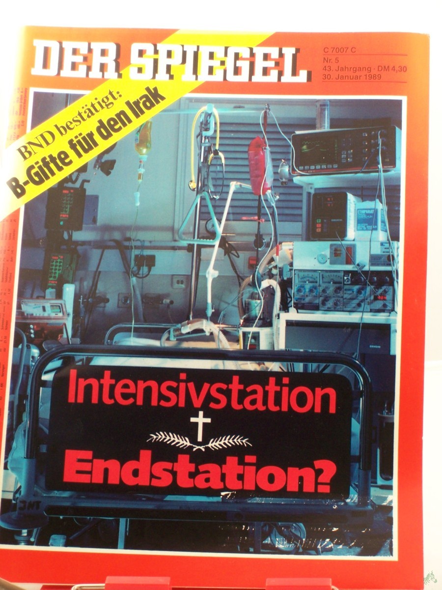 Artikelbild 1 des Artikels “5/1989, 30. Januar, Intensivstation, Endstation? “