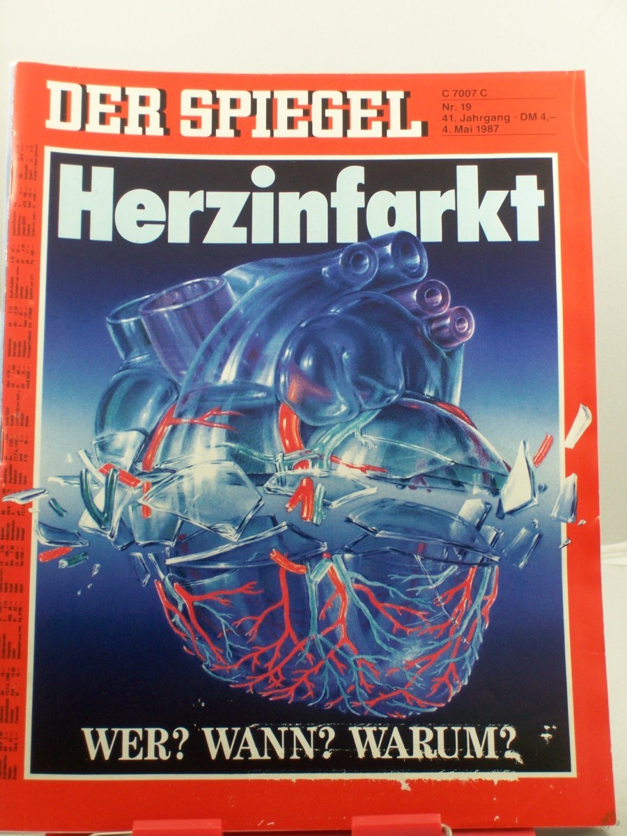 Artikelbild 1 des Artikels “19/1987, 4. Mai, Herzinfarkt “