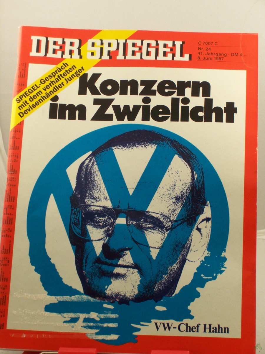 Artikelbild 1 des Artikels “24/1987, 8. Juni, Konzern im Zwielicht, VW “