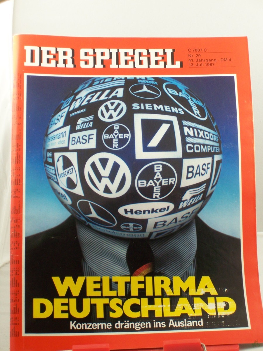 Product image 1 of the product “29/1987, 13. Juli, Weltfirma Deutschland ”