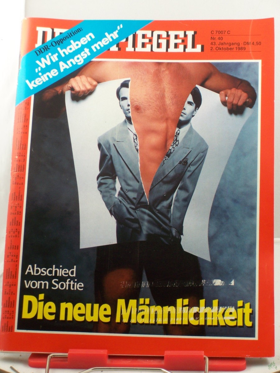 Product image 1 of the product “40/1989, 2. Oktober, Die neue Männlichkeit ”