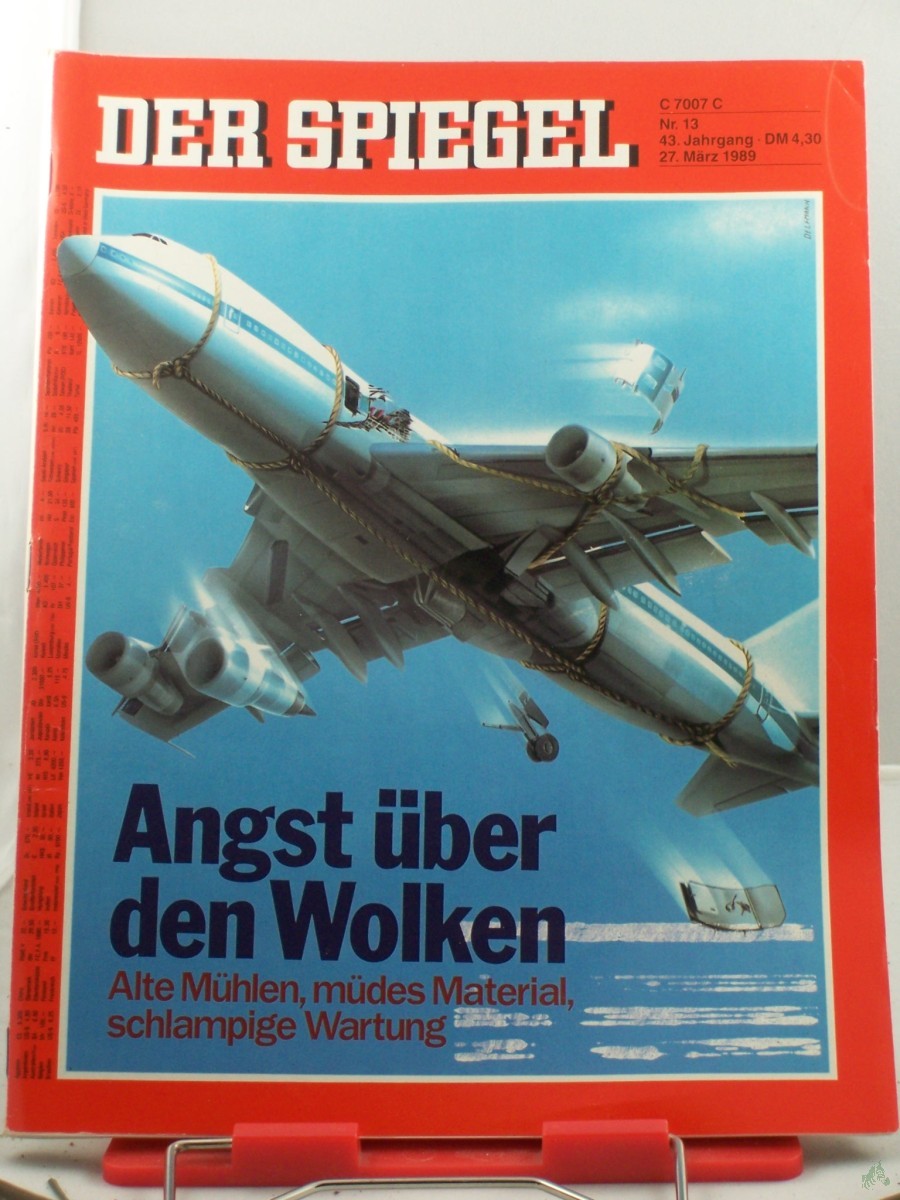 Artikelbild 1 des Artikels “13/1989, 27. März, Angst über den Wolken “