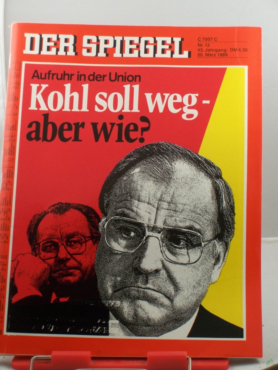 Artikelbild 1 des Artikels “12/1989, 20. März, Kohl soll weg aber wie “