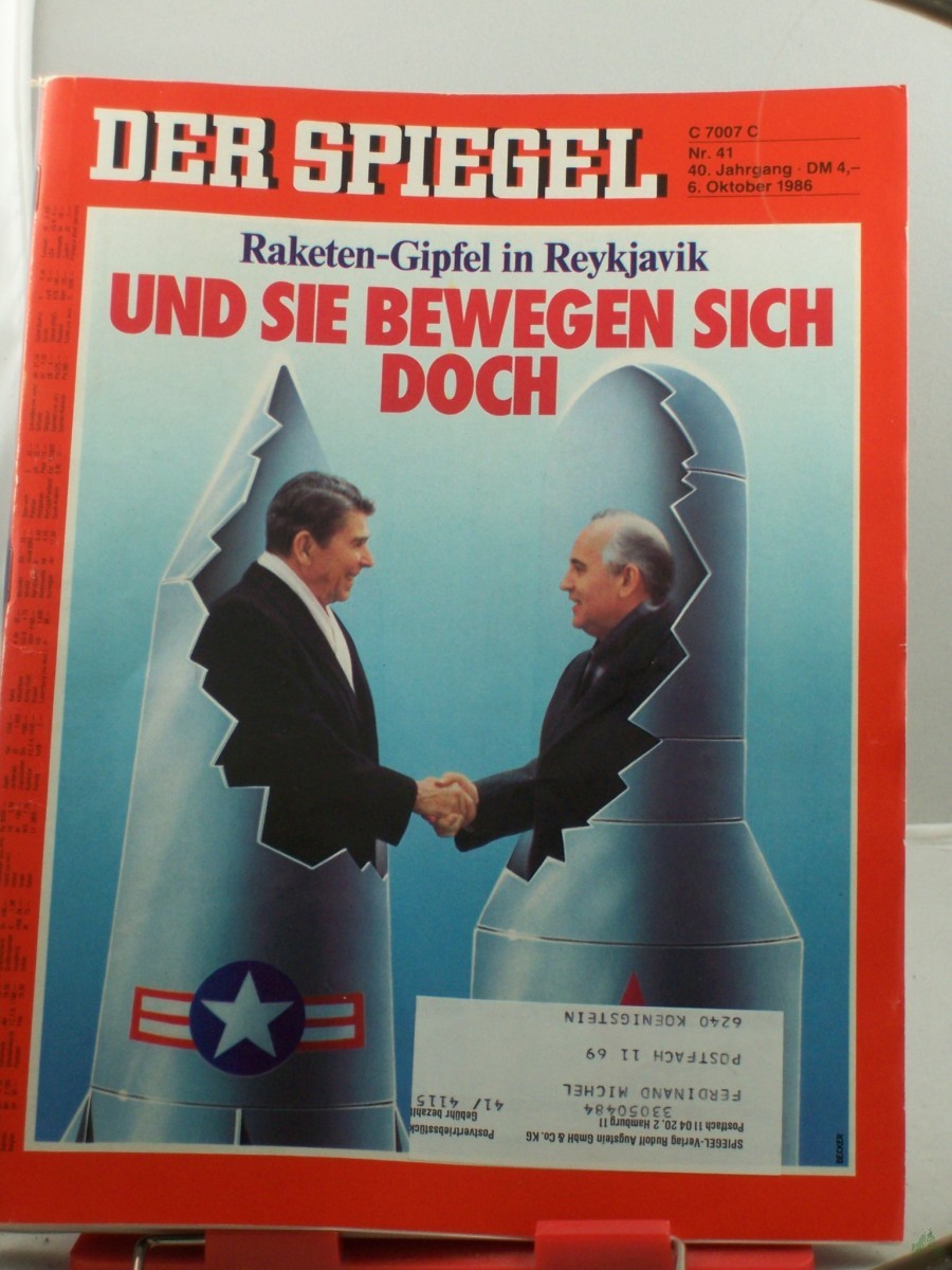 Product image 1 of the product “41/1986, 6. Oktober, Und sie bewegen sich doch, Raketen Gipfel in Reykjavik ”