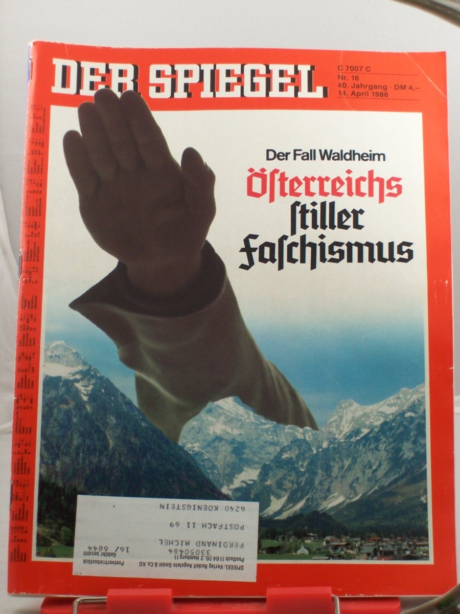 Artikelbild 1 des Artikels “16/1986, 14. April, Österreichs stiller Faschismus, der Fall Waldheim “