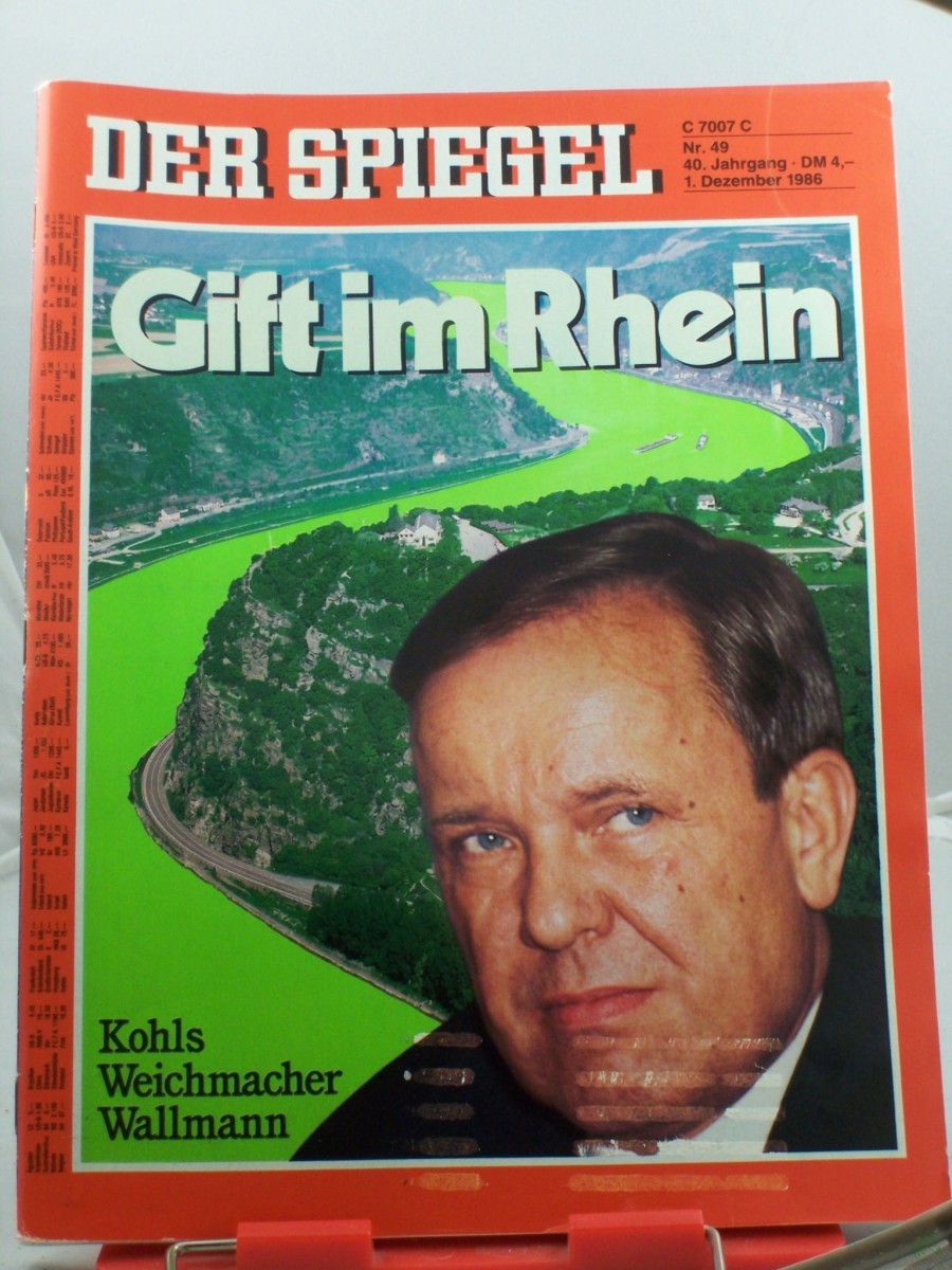 Artikelbild 1 des Artikels “49/1986, 1. Dezember, Gift im Rhein “