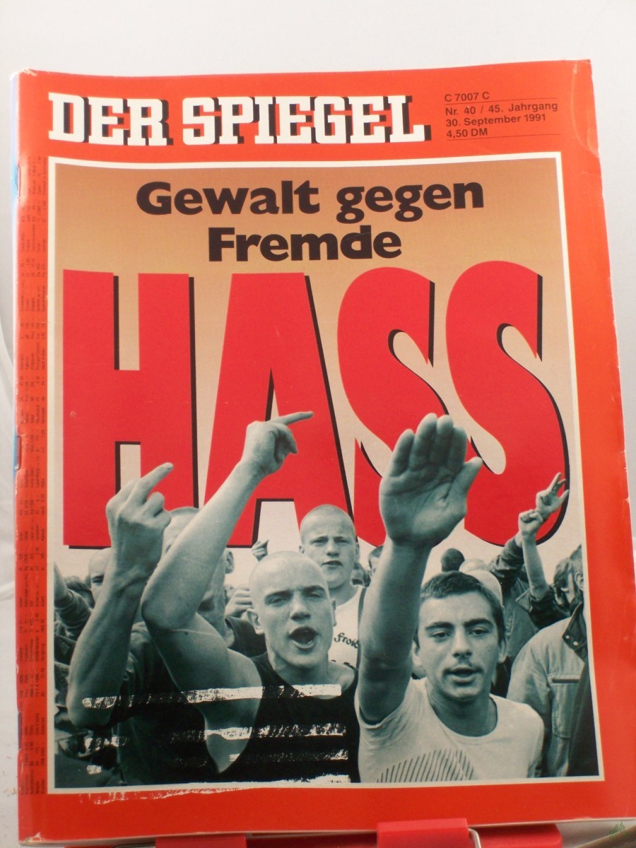Artikelbild 1 des Artikels “40/1991, Gewalt gegen Fremde “