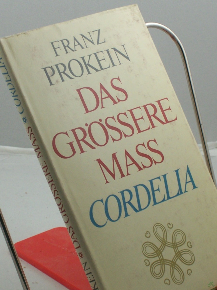 Product image 1 of the product “Das grössere Mass, Cordelia ”