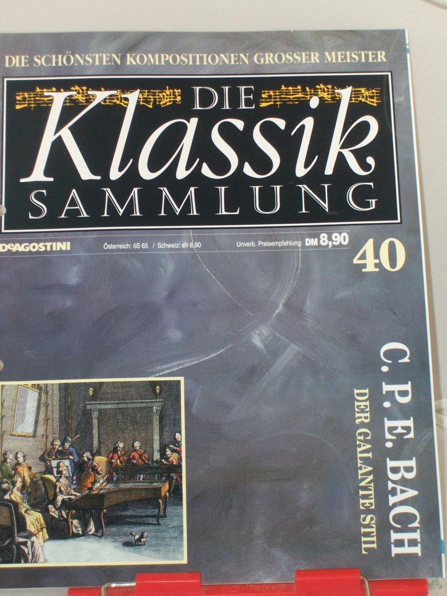 Artikelbild 1 des Artikels “Nr. 40, Carl Philipp Emanuel Bach “