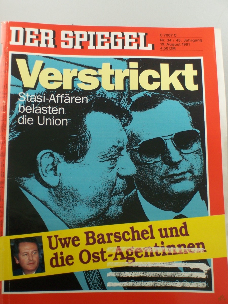 Artikelbild 1 des Artikels “34/1991, 19. August, Verstrickt “