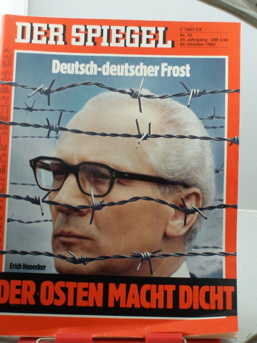 Product image 1 of the product “43/1980, 20. Oktober, Der Osten macht dicht ”