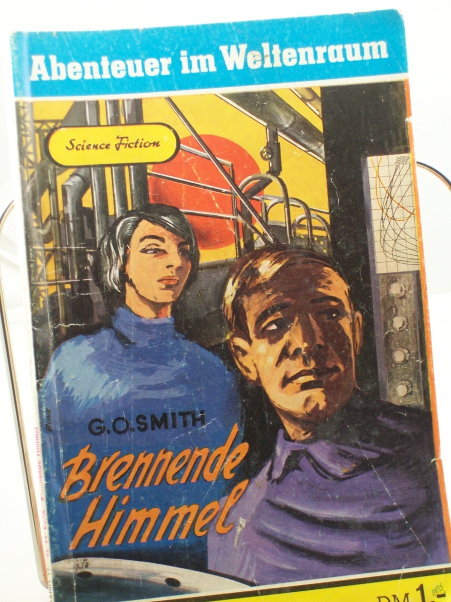 Artikelbild 1 des Artikels “Brennende Himmel - Abenteuer im Weltenraum Nr. 17, Heftroman “