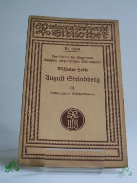 Product image 1 of the product “August Strindberg, Teil 3 ”