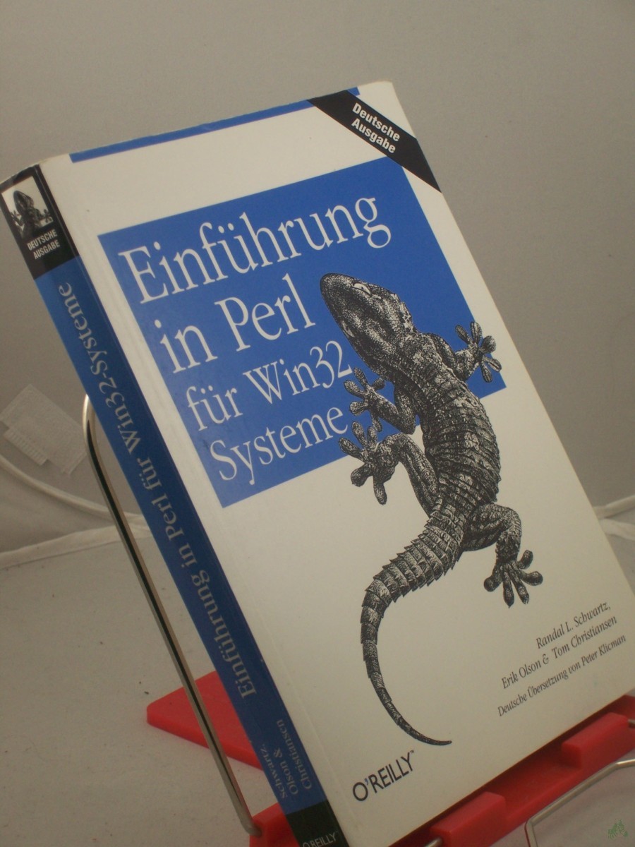 Product image 1 of the product “Einführung in Perl für Win32-Systeme / Randal L. Schwartz, Erik Olson & Tom Christiansen. Übers. und dt. Bearb.: Peter Klicman ”