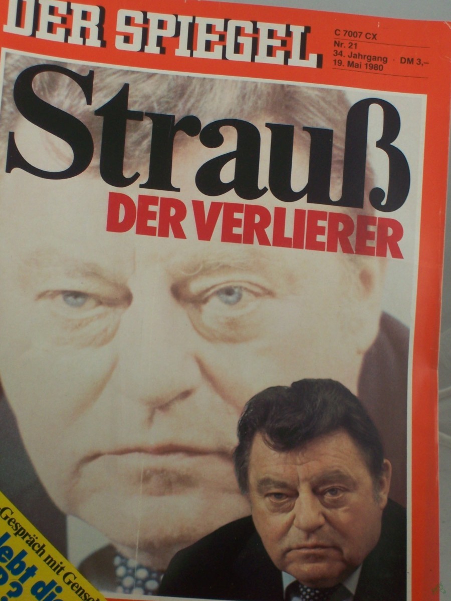 Artikelbild 1 des Artikels “21/1980, Strauß der Verlierer “
