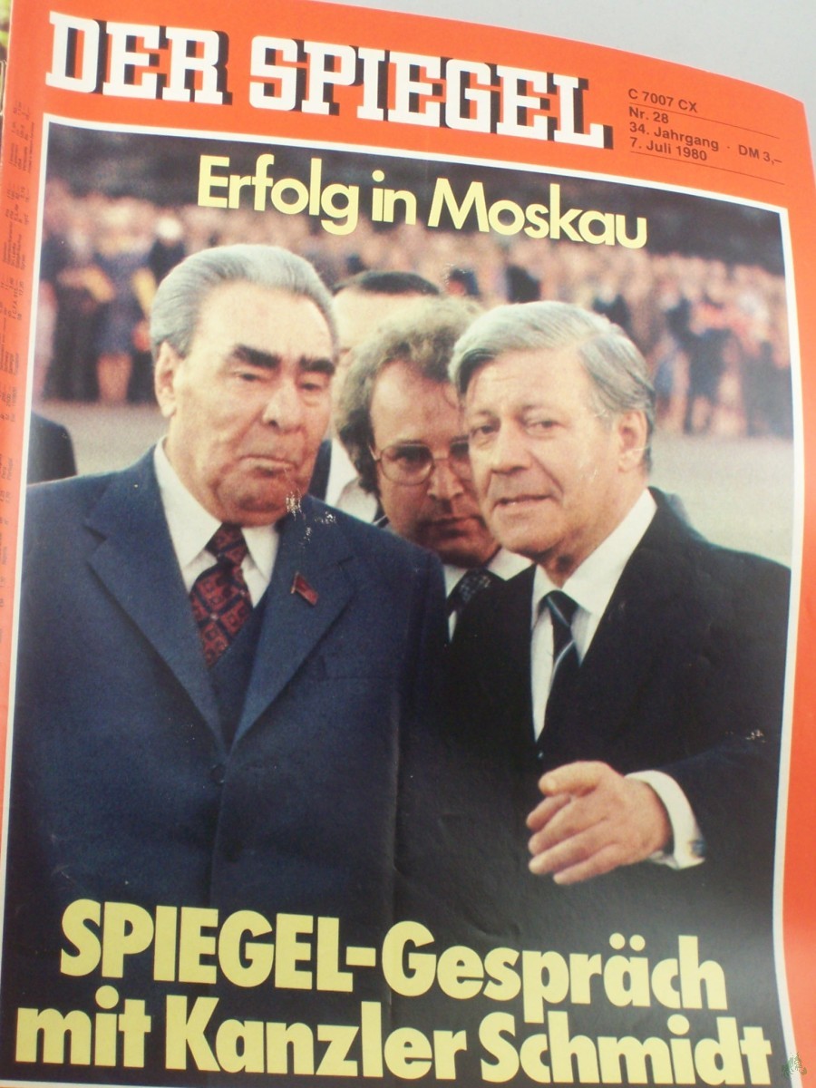 Artikelbild 1 des Artikels “28/1980, Spiegel Gespräch mit Kanzler Schmidt “